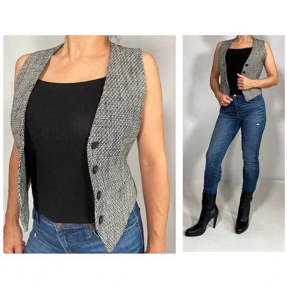 NEW! Rag & Bone Priya Tweed Vest - Picture 10 of 10